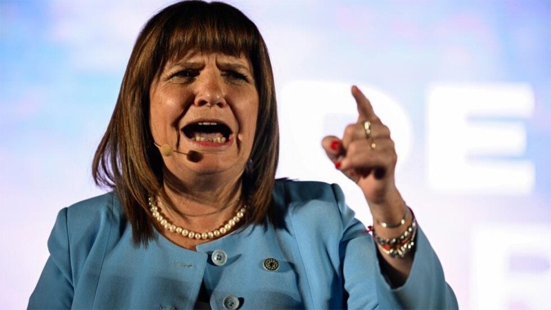 La ministra de Seguridad se mostró satisfecha por el operativo que derivó en la detención de Grabois.