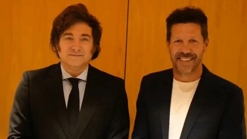 Javier Milei se encontró con el 