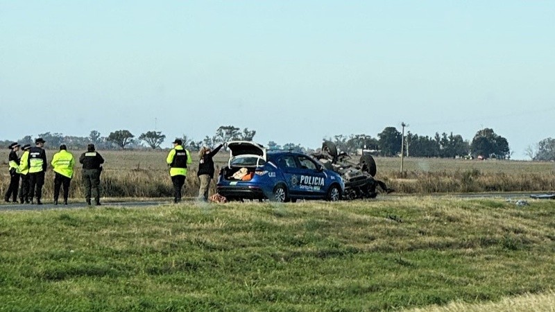 Corte y operativo vial mano a Córdoba.