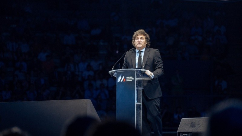 Javier Milei afirmó que en el Gobierno esperan que el dato de inflación de mayo 