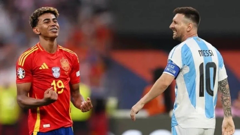 Yamal, el joven jugador de la selección de España que quizás enfrente a Lionel Messi en el 2026.