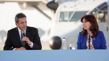 Sergio Massa y Cristina Kirchner.