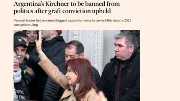 La nota en el diario británico Financial Times.