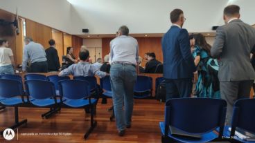 La audiencia en el Centro de Justicia Penal en la quedaron detenidos los ejecutivos de Vicentín