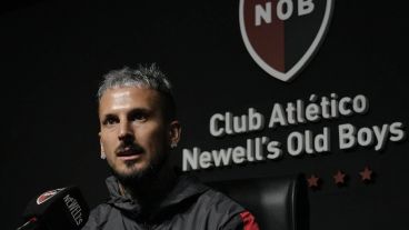 Benedetto fue presentado por el vicepresidente de Newell's.