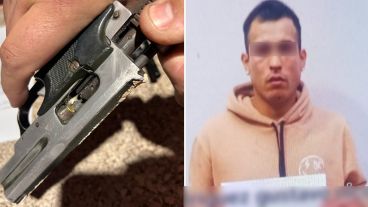 El detenido iba a ser imputado por amenazas y portación.