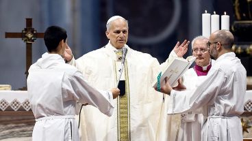 El papa León XIV realizó este domingo un llamamiento para la paz en el mundo.