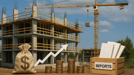 Foto de la Construcción: la demanda en pausa y el dilema del crecimiento atado a las importaciones