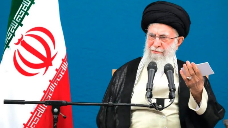El ayatolá Ali Khamenei, líder supremo de la República Islámica de Irán