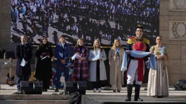 El momento luego de que la promesa