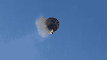 Así comenzó el incendio.