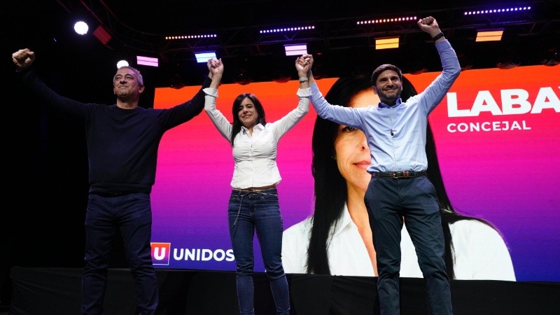 Labayru cerró su campaña con Pullaro y Javkin.