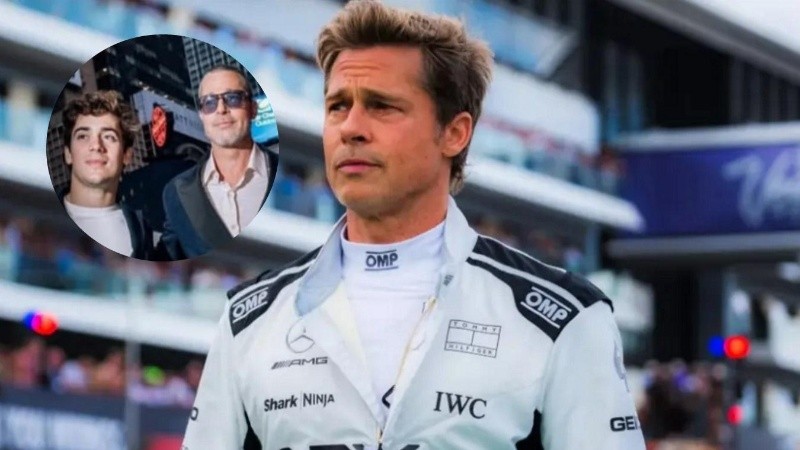 “Creo que tiene un gran futuro por delante y es genial verlo de vuelta ahí (en la Fórmula 1)”, dijo Brad Pitt sobre Franco Colapinto.