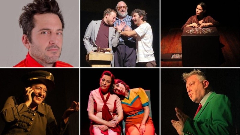 La cartelera teatral Rosario de viernes a domingo.