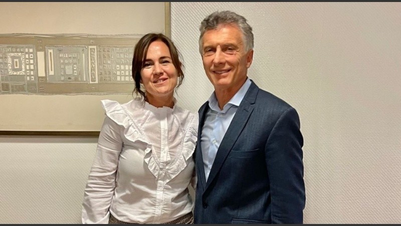Anita Martínez recibió el respaldo de Mauricio Macri.