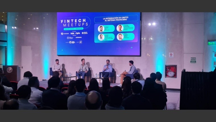 Los directivos de Binance, Ripio y LB Finanzas hablaron del mundo cripto en el Fintech Meetups.