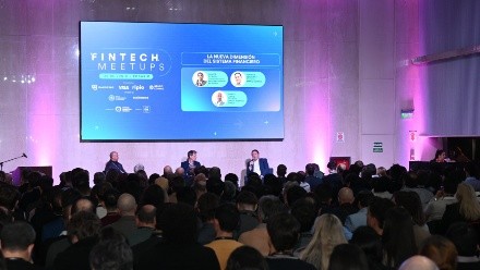 El Meetups Fintech llenó el recinto de la Bolsa de Comercio de Rosario.