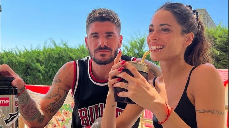 De Paul sorprendió con nuevo look, rapado como en el Mundial 2022.