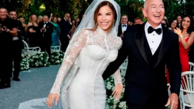 La feliz pareja se casó y celebró su amor en una millonaria fiesta de tres días