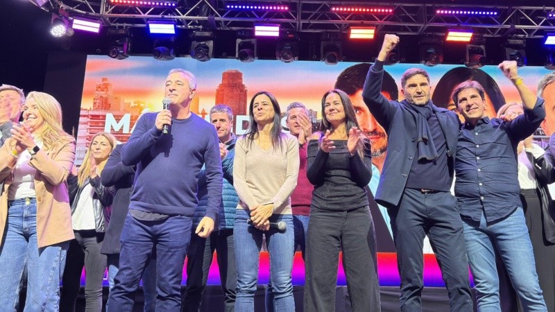 Javkin habló temprano y valoró la remontada de Unidos en Rosario.