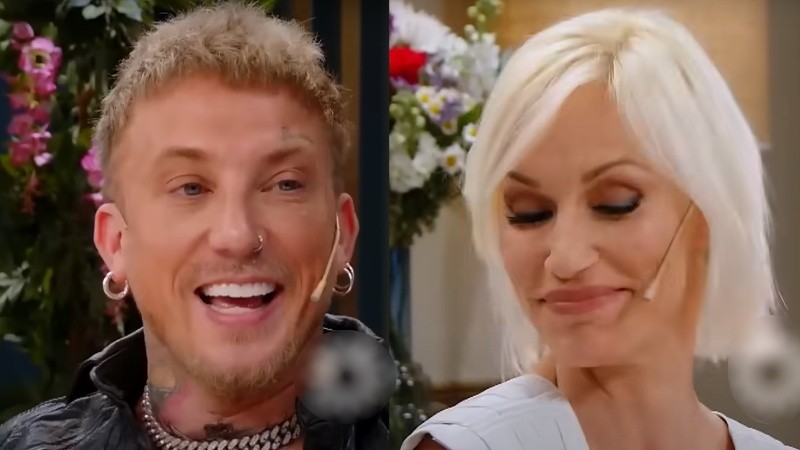 El Polaco e Ingrid Grudke.