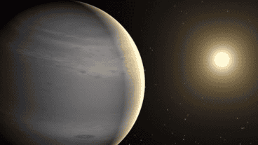 El planeta se encuentra a unos 400 años luz de la Tierra.