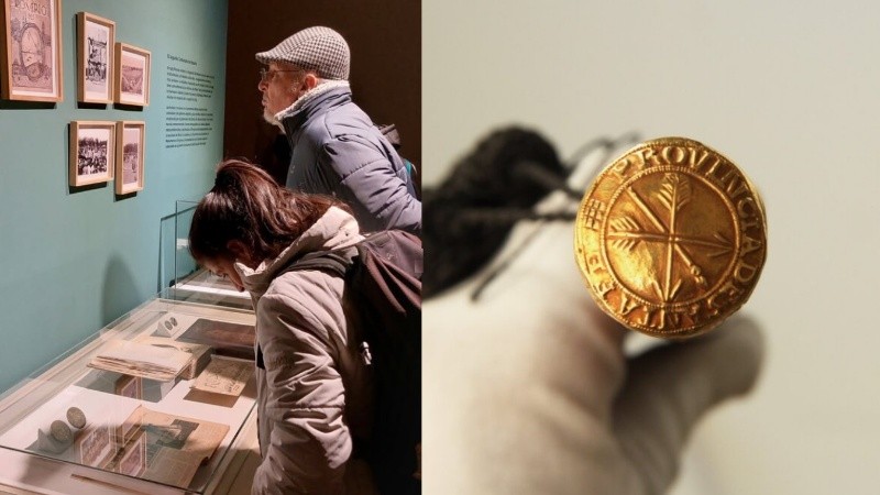 Una postal de la muestra 