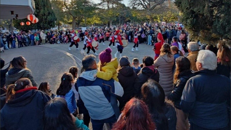 Una postal de la edición 2024 del Festival Tanabata.