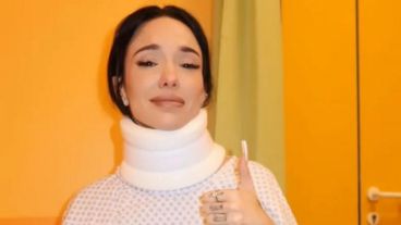 A pesar del dolor y el susto, la artista se mostró optimista y confirmó que no suspenderá ninguna fecha de la gira.