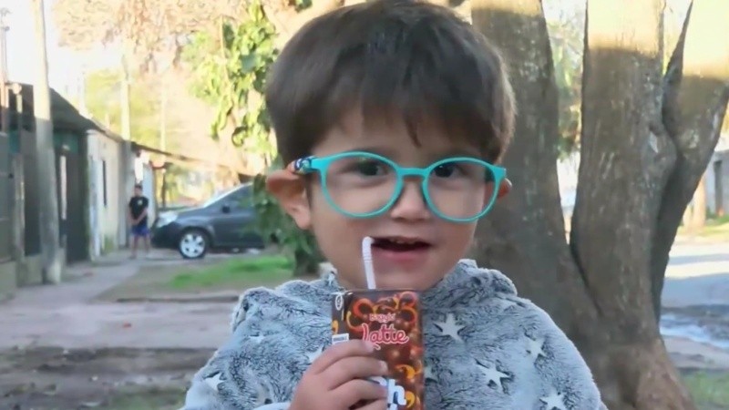 Un nene de dos años diagnosticado con cavernomas en el cerebro necesita ayuda para operarse en el Garrahan.