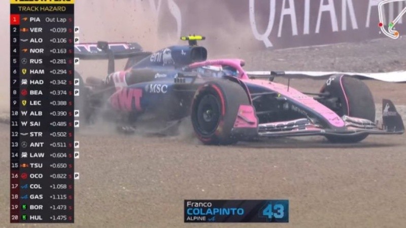 El piloto argentino viene de registrar un 14° lugar en el Gran Premio de Austria.