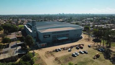 El “Portal del Cielo” es un nuevo templo de la Iglesia Cristiana Internacional, ubicado en la capital chaqueña y con capacidad para 15.000 personas sentadas.