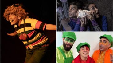 Las obras "Piripincho genealógico", "Ota, teatro para bebés 2" y "La banda vegetal".