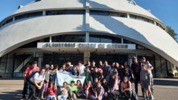 Una postal de las vecinas y los vecinos que participaron de los paseos de "Turista en mi ciudad".