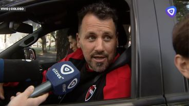 Fabbiani habló en exclusiva con El Tres este viernes al salir del Coloso