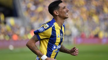 Di María debutó el sábado pasado con un gol ante Godoy Cruz en el Gigante de Arroyito.