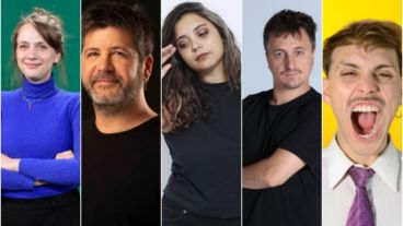 Camila Fortunato, Adrián Lakerman, Galia Moldavsky, Tomás Quintín Palma y Manu Piró.