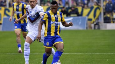 El colombiano Campaz es uno de los jugadores de Central descartados para visitar al Granate.