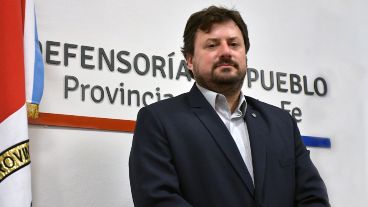 El recién asumido titular de la Defensoría del Pueblo de la provincia de Santa Fe, Arístides Lasarte.