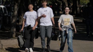 Postales de la celebración del Día del Amigo en Rosario.