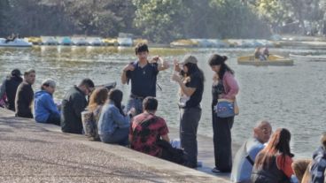 Postales de la celebración del Día del Amigo en Rosario.
