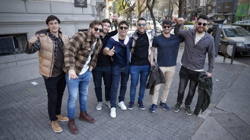 Postales de la celebración del Día del Amigo en Rosario.