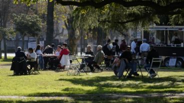 Postales de la celebración del Día del Amigo en Rosario.