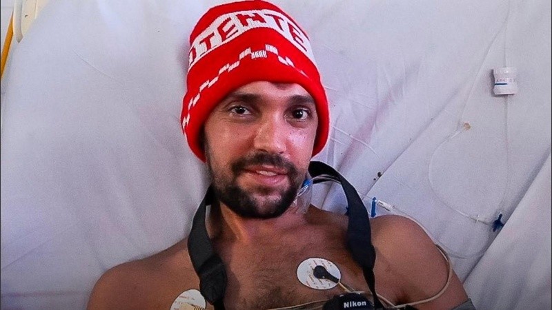 El fotógrafo está en un centro de rehabilitación para recuperar capacidades cognitivas.