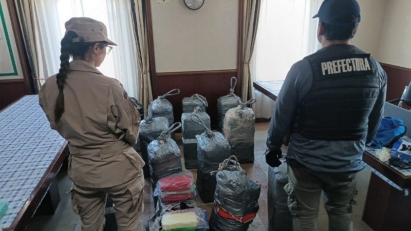 El cargamento fue descubierto en San Lorenzo y habría sido introducido en Montevideo.