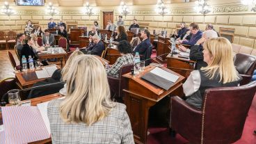 Los integrantes de la comisión de Justicia tienen una intensa agenda de trabajo.