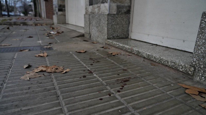 El lugar donde fue atacado Ramírez.