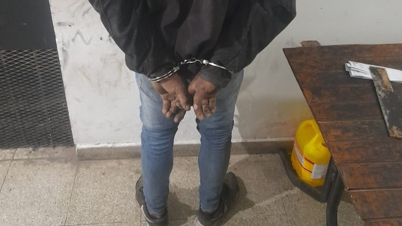 Jonatan G. había quedado detenido en la seccional 14ª.