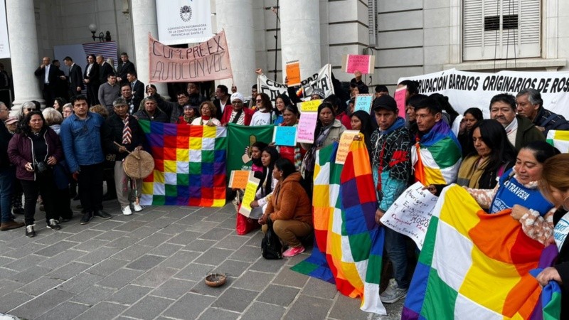 Los pueblos originarios de Santa Fe presentaron su proyecto ante la Convención Constituyente.