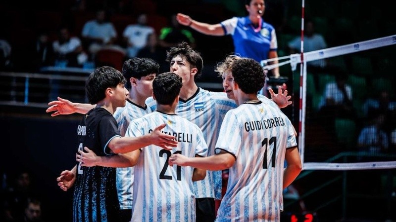 Los chicos argentinos comenzaron con una gran victoria el mundial